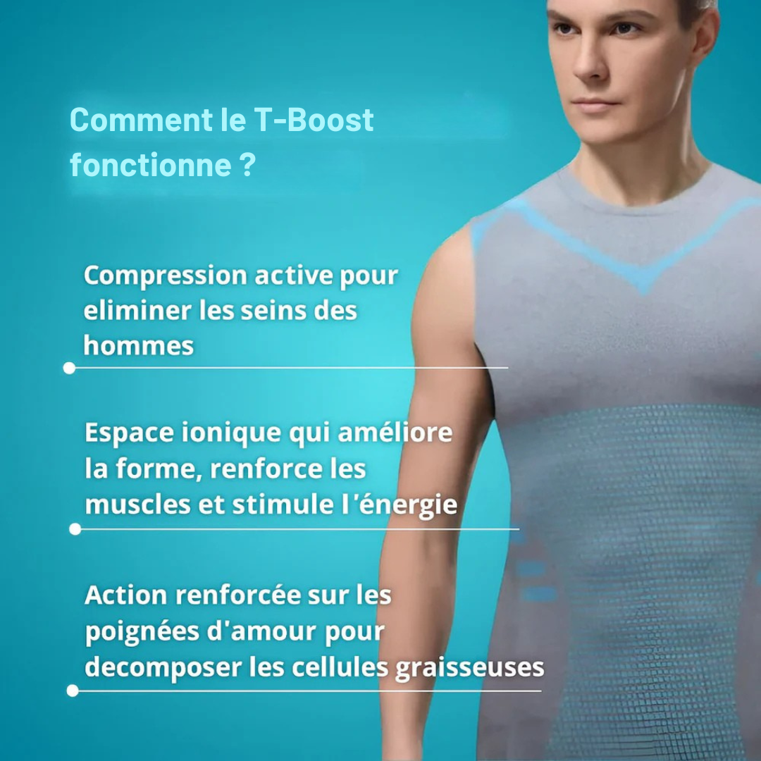 T-BOOST - Redresse ta posture, compresse ton ventre, transforme ton allure